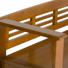 Load image into Gallery viewer, Adams - Entryway Storage Bench Handcrafted