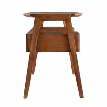 Load image into Gallery viewer, Writing Desk With Two Drawers (402025) - Brown