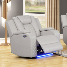 Load image into Gallery viewer, Benz - LED & Power Recliner Chair With Adjustable Headrest