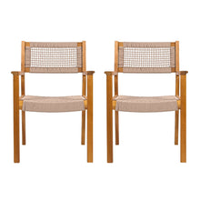 Load image into Gallery viewer, Outdoor Dining Patio Chairs (Set of 2)