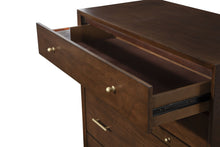 Load image into Gallery viewer, Solid Wood Four Drawer Chest - Mahogany