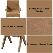 Load image into Gallery viewer, Zoey - Arm Chair (Set of 2) - Chocolate