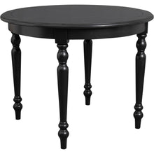 Load image into Gallery viewer, 39" Solid Wood Round Top Dining Table - Black
