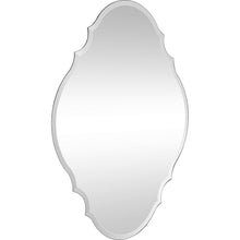 Load image into Gallery viewer, 31" Novelty Glass Framed Accent Mirror - Silver