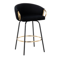 Load image into Gallery viewer, Claire - Contemporary / Glam Counter Stool (Set of 2)