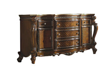 Load image into Gallery viewer, Solid And Manufactured Wood Five Drawer Triple Dresser - Brown
