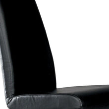 Load image into Gallery viewer, Faux Leather Upholstered Dining Side Chairs (Set of 2) - Black / Silver
