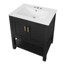 Load image into Gallery viewer, Modern Bathroom Vanity With Elegant Twill Design
