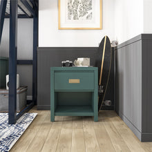 Load image into Gallery viewer, Haven - 1 Drawer Nightstand - Green