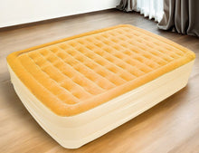 Load image into Gallery viewer, Dreamy Golden Inflatable Queen Size Air Mattress - Gold