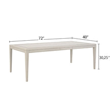 Load image into Gallery viewer, Expandable Dining Table - Vanilla White