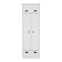 Load image into Gallery viewer, Wood Corner Accent Chest (732192) - White