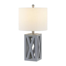 Load image into Gallery viewer, Table Lamps LED With Drum Shades (Set of 2) - Gray