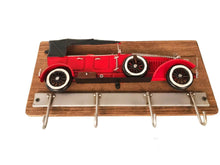 Load image into Gallery viewer, Duesenberg Model J Coat Rack - Red / Brown