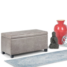 Load image into Gallery viewer, Dover - Upholstered Storage Ottoman Bench