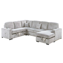Load image into Gallery viewer, Modern Design Convertible Sectional Storage Bed With USB Port