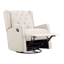 Load image into Gallery viewer, Milah - Gliding Swivel Recliner Tufted