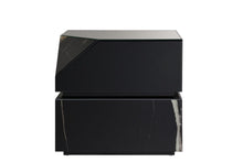 Load image into Gallery viewer, Glass Block End Table - Black