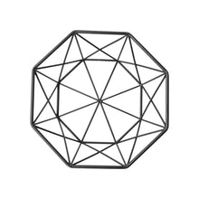Load image into Gallery viewer, Geometric Decorative Bowl - Black