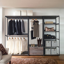 Load image into Gallery viewer, Monica - Walk-In Closet System, Modular Design - Rustic