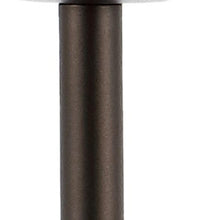 Load image into Gallery viewer, 12" Novelty USB Table Lamp With Globe Shade - Antiqued Bronze