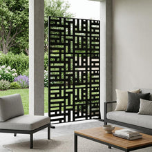 Load image into Gallery viewer, Six Panel Screen Room Divider (720188) - Black