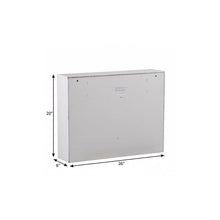 Load image into Gallery viewer, 26" White Wall Mounted Floating Desk