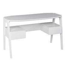 Load image into Gallery viewer, 48" White Wood With Two Drawers
