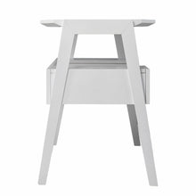 Load image into Gallery viewer, 48" White Wood With Two Drawers