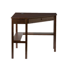 Load image into Gallery viewer, Espresso Corner Computer Desk