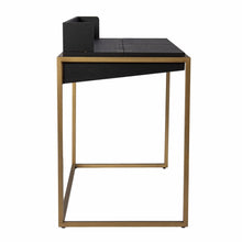 Load image into Gallery viewer, Adjustable Black and Gold Wood Sled