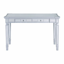 Load image into Gallery viewer, 47" Silver Wood Mirrored With Two Drawers