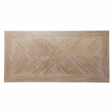 Load image into Gallery viewer, 43" Natural and White Wood