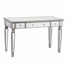 Load image into Gallery viewer, 48" Silver Wood Mirrored With Three Drawers