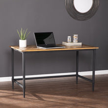 Load image into Gallery viewer, 53" Natural and Black Wood