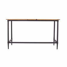 Load image into Gallery viewer, 53" Natural and Black Wood