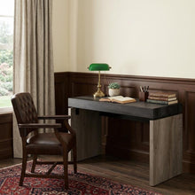 Load image into Gallery viewer, 45" Black and Brown Wood Sled