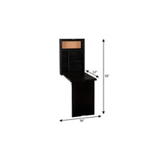 Load image into Gallery viewer, 22" Black Secretary Desk