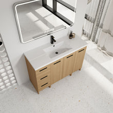 Load image into Gallery viewer, Floating Bathroom Vanity With Sink, Modular Cabinet