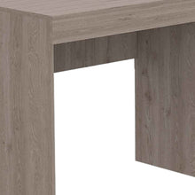 Load image into Gallery viewer, 47" Light Gray Computer Desk With Two Drawers