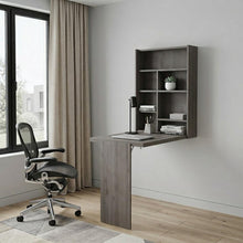 Load image into Gallery viewer, 24" Light Gray Floating Desk