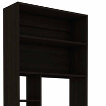 Load image into Gallery viewer, 30" Black Computer Desk With Hutch