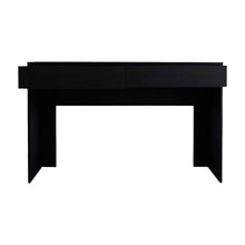 Load image into Gallery viewer, 47" Black Computer Desk with Two Drawers