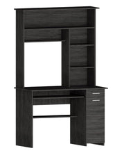 Load image into Gallery viewer, 43" Gray Computer Desk With Hutch