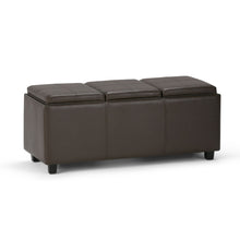 Load image into Gallery viewer, Avalon - Upholstered Storage Ottoman