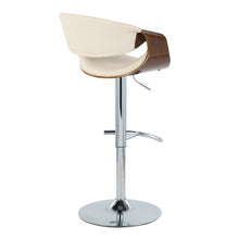 Load image into Gallery viewer, Symphony - Mid Century Modern Adjustable Barstool & Swivel With Rounded T Footrest (Set of 2)