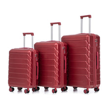 Load image into Gallery viewer, 3 Pieces Set 20" / 24" / 28" Spinner Wheel Luggage With Combination Lock