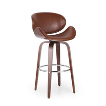 Load image into Gallery viewer, Lumos - Mid Century Modern Upholstered Swivel Barstool