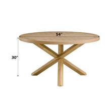 Load image into Gallery viewer, Kasem - Round Dining Table - Oak