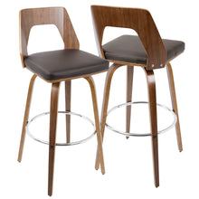 Load image into Gallery viewer, Trilogy - Mid Century Modern Barstool (Set of 2)